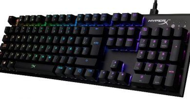 HyperX®, división de Kingston® Technology, presentó el teclado mecánico para videojuegos HyperX Alloy FPS RGBTM.