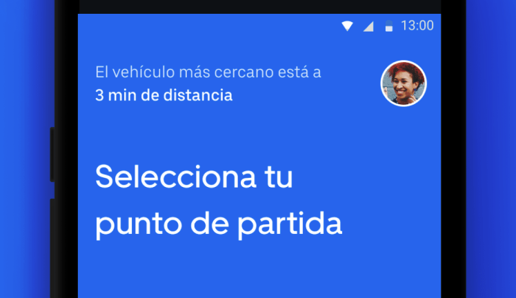 Uber Lite usa menos de 5 MB en la descarga, lo que equivale al peso de 3 selfies.