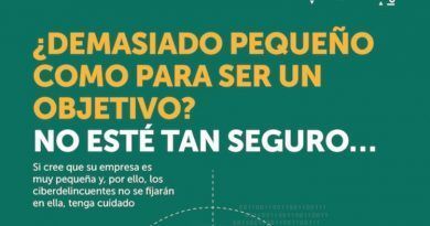 Las pequeñas empresas con menos de 50 empleados tienen que lidiar con amenazas cibernéticas como cualquier otra