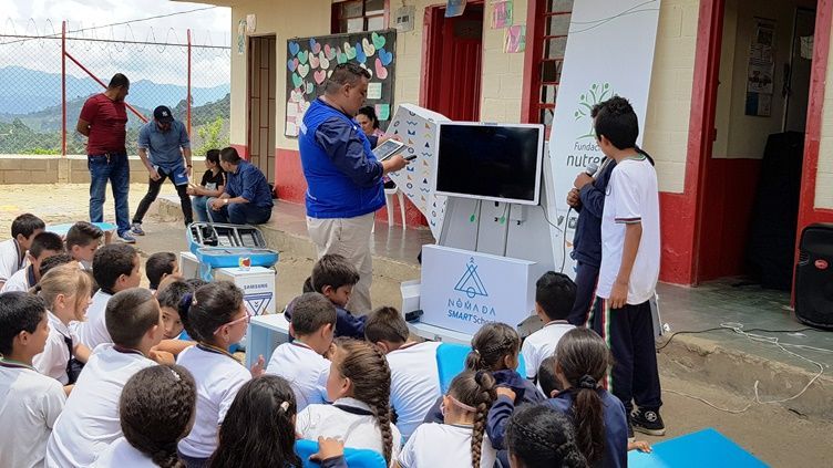 Samsung Colombia y Grupo Nutresa a trav&eacute;s de su Fundaci&oacute;n suman esfuerzos para potenciar el aprendizaje mediante recursos y herramientas tecnol&oacute;gicas en las comunidades productoras de caf&eacute; de Antioquia.