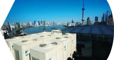 Daikin desarrolló el VRV para proporcionar aire acondicionado utilizando solo unidades interiores y exteriores.
