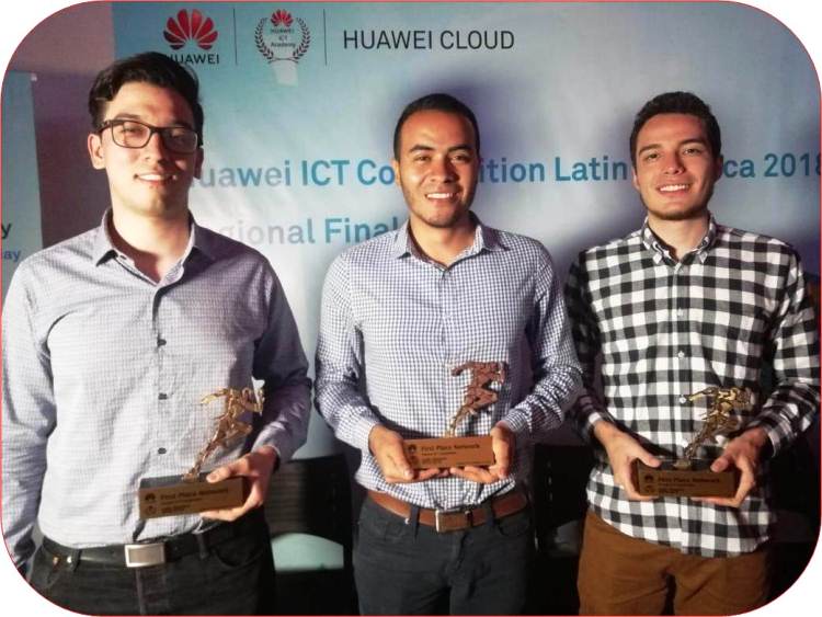 Tres estudiantes colombianos ganaron la final regional del concurso Talento TIC en la categor&iacute;a de redes de telecomunicaciones
