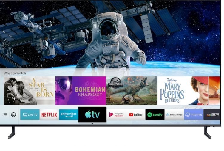 Con la alianza Samsung - Apple, los usuarios pueden acceder a su contenido de video de AppleTV de manera exclusia en sus tvs Samsung