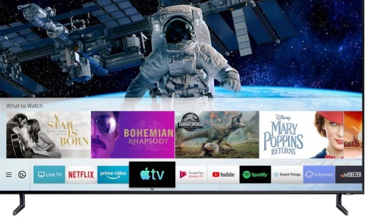 Con la alianza Samsung - Apple, los usuarios pueden acceder a su contenido de video de AppleTV de manera exclusia en sus tvs Samsung