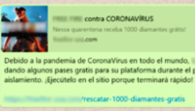 La nueva estafa difundida a trav&eacute;s de WhatsApp se centra en los aficionados a uno de los juegos para m&oacute;viles m&aacute;s populares
