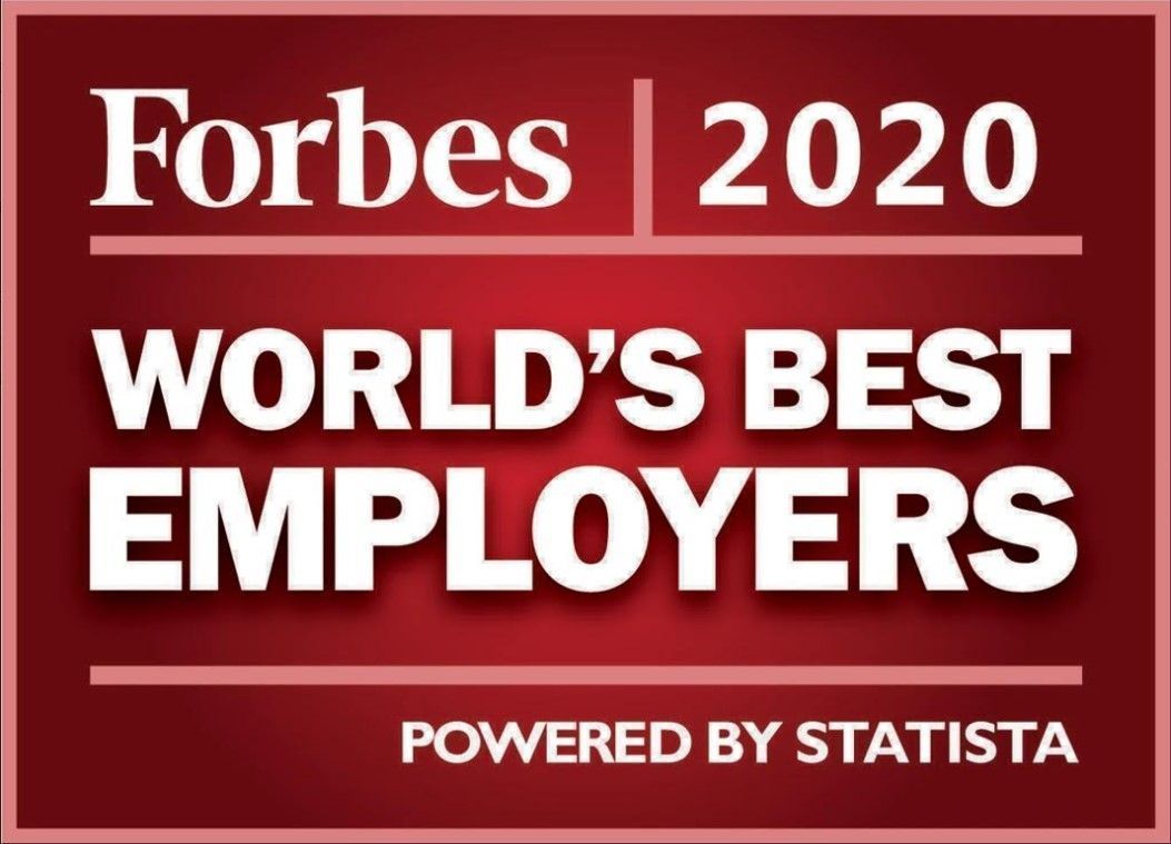 Forbes y Statista Inc., proveedor de datos de mercado y consumidores, seleccionaron las empresas para este prestigioso reconocimiento en base a encuestas independientes an&oacute;nimas entre m&aacute;s de 160.000 empleados de una serie de organizaciones ubicadas en m&aacute;s de 58 pa&iacute;ses. 