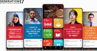 Cuatro jóvenes líderes se unirán a la Generación 17 para impulsar a la comunidad global a lograr el cumplimiento de los 10 objetivos globales.