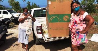 Como parte de su programa de responsabilidad social empresarial, la compañía entregó 100 kits de electrodomésticos compuestos por nevera, estufa y lavadora.