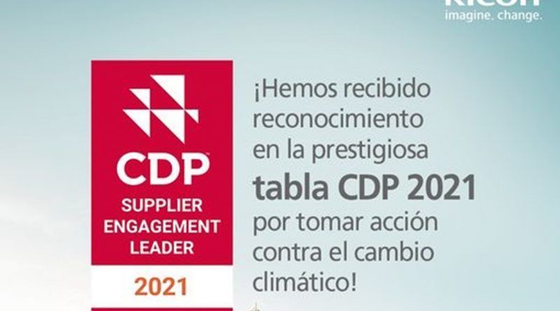 Ricoh se ha comprometido a ser una empresa libre de emisiones de carbono para el año 2050 y continuará promoviendo la realización de una sociedad con cero emisiones de carbono
