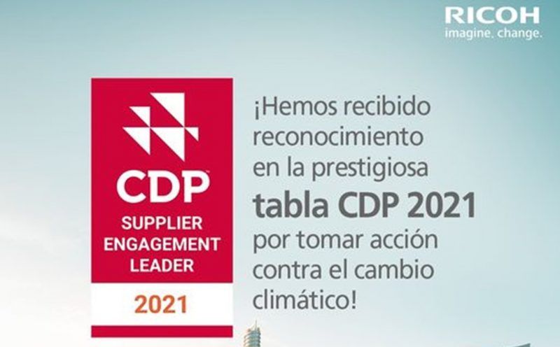 Ricoh se ha comprometido a ser una empresa libre de emisiones de carbono para el a&ntilde;o 2050 y continuar&aacute; promoviendo la realizaci&oacute;n de una sociedad con cero emisiones de carbono 