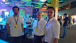 Creadores de BEEP: Alejandro Betancur, Leonardo Quintana y Oscar Bernal.