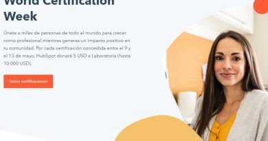 Del 9 al 13 de mayo se realizará la World Certification Week, una iniciativa de HubSpot para que profesionales de Colombia se certifiquen gratuitamente en su plataforma HubSpot Academy. Por cada certificación concedida, HubSpot donará USD$5 a Laboratoria.