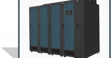 El sistema modular y basado en fila Vertiv™ SmartRow™ 2 es probado y configurado en fábrica, y se implementa rápidamente para soportar las operaciones de misión crítica en el borde de la red.