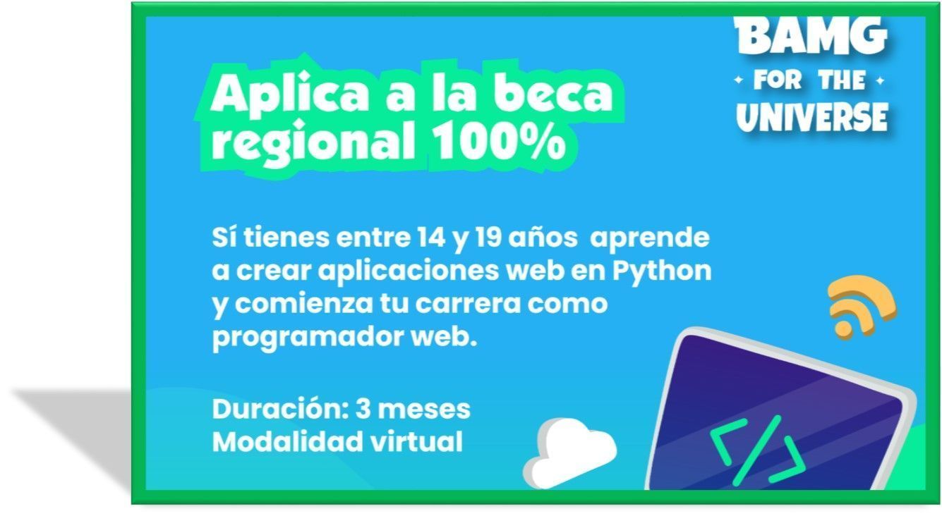 J&oacute;venes rurales ahora aprender&aacute;n, gratuitamente, a crear aplicaciones web en Python.