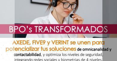 Axede, Five9 y Verint, presentarán este 22 de marzo a los BPO’s y Contact Centers más importantes de Colombia, el impacto que la omnicanalidad tiene frente a los retos que se viven a diario en la interacción de las empresas con sus clientes.
