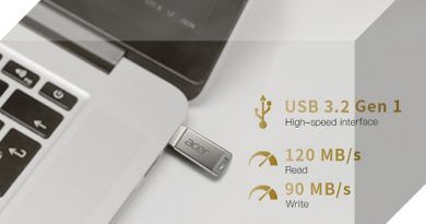 La unidad está provista de una carcasa de aleación de aluminio y con interfaz USB 3.2 Gen 1, que le permite una velocidad de transferencia de datos de hasta 120 MB/s.