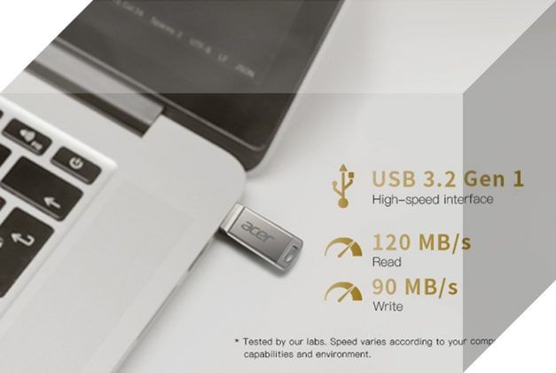 La unidad est&aacute; provista de una carcasa de aleaci&oacute;n de aluminio y con interfaz USB 3.2 Gen 1, que le permite una velocidad de transferencia de datos de hasta 120 MB/s.