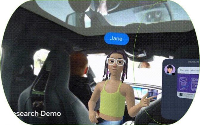 Mark Zuckerberg compartió una actualización sobre la investigación conjunta entre Meta Reality Labs y el Grupo BMW.