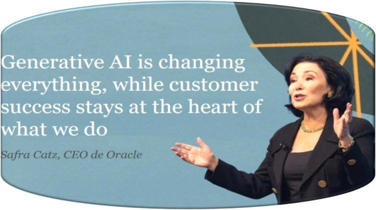 En el marco del evento Oracle CloudWorld, la compa&ntilde;&iacute;a anunci&oacute; su hoja de ruta de innovaciones para 2024, centrando su enfoque en poner a disposici&oacute;n servicios de Inteligencia Artificial Generativa para sus aliados.