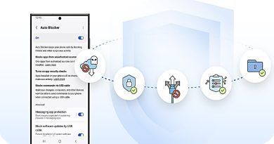 Samsung Electronics ha dado a conocer Auto Blocker, una herramienta de seguridad diseñada para proteger a los usuarios de Samsung Galaxy y adaptar la protección a sus estilos de vida.