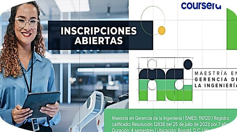 Desde marzo de 2024, la nueva Maestría en Gerencia de la Ingeniería formará en modalidad virtual y en español a profesionales listos para afrontar los retos de un mundo competitivo y en constante cambio.