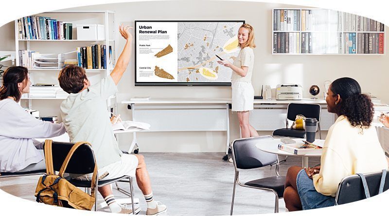 La última serie ViewBoard IFP52 ED integra el sistema operativo Android OS para una amplia disponibilidad de apps desde Google Play Store y protección de seguridad avanzada.