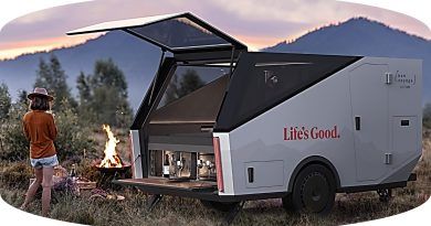 A través de una zona de exhibición especial para productos experimentales e innovadores, LG presenta creativas ideas que se adaptan a diversos estilos de vida.