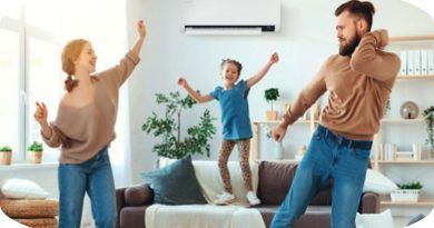 La tecnología WindFree -a diferencia de los aires acondicionados tradicionales- proporciona un enfriamiento efectivo sin la incómoda sensación de un fuerte chorro de aire frío directamente sobre el cuerpo.