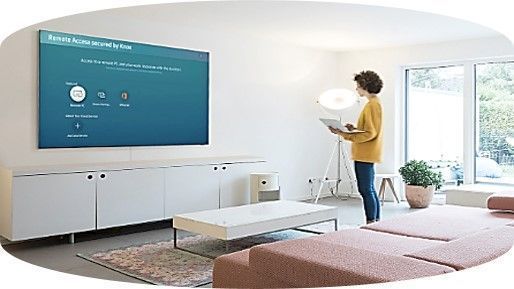Conozca las razones y beneficios de tener en casa un Smart TV
con un sistema de seguridad integrado. 
