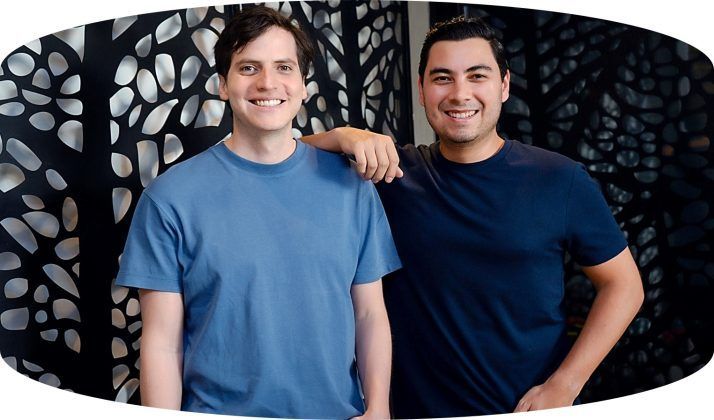 alejandro Casas y Santiago G&oacute;mez, fundadores de Simetrik