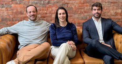 Arthur Silva, Fundador de Zest; Maria Noel Hernandez, Directora de Wealth Management en Zest Group: Rafael Pino, jefe de Servicios Patrimoniales de XP.