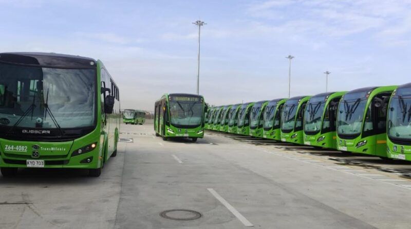 Bogotá buses eléctricos sostenibilidad