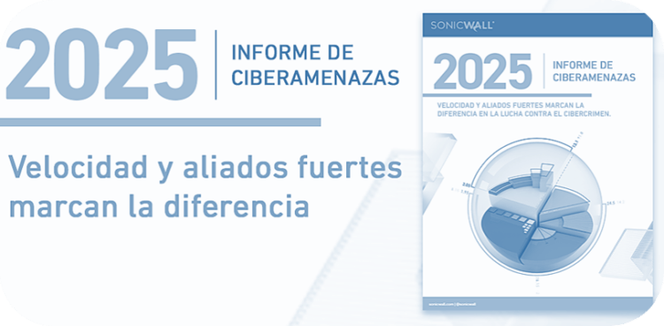 SonicWall presenta su Informe Anual de Ciberamenazas 2025, destacando el aumento de los ciberataques dirigidos a peque&ntilde;as y medianas empresas, as&iacute; como el uso de inteligencia artificial por parte de los ciberdelincuentes.